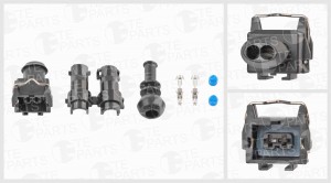 разъём 2-pin ( полная комплектация) 7810026 TE PARTS