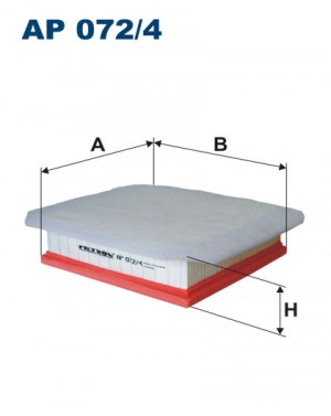 Фильтр воздушный OPEL Meriva (10-) FILTRON AP0724 FILTRON