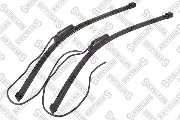щетки плоск. к-т! 600/24'+600/24' крючок 9 \ Iveco, Opel, Renault 201-705-SX STELLOX