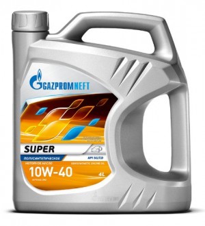 Масло моторное полусинтетическое Super 10W40 SG/CD 1л 253142141 GAZPROMNEFT