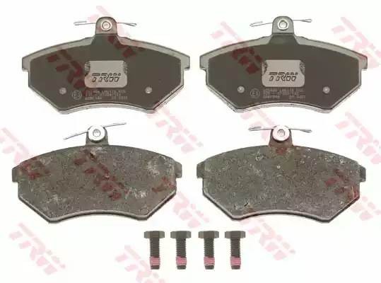 Колодки тормозные VW Golf (-02),Polo (-01),Passat (-97) передние (4шт.) TRW GDB1048 TRW