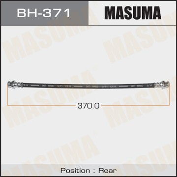шланг тормозной задний!\ Mitsubishi L300 P23/P24 1.8-2.4 86-94 BH-371 MASUMA