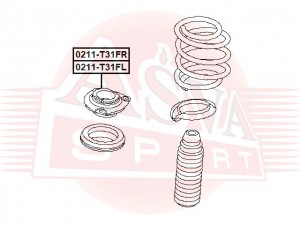 ОПОРА АМОРТИЗАТОРА 0211T31FR 0211-T31FR ASVA