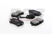 Колодки тормозные AUDI A6,A7 (11-) задние (4шт.) BSG BSG11200006 BSG