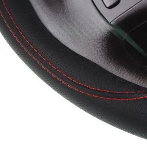 Оплетка руля (XL) 41-43см черно-красная MISTAR MIS17STW13BKXL MISTAR