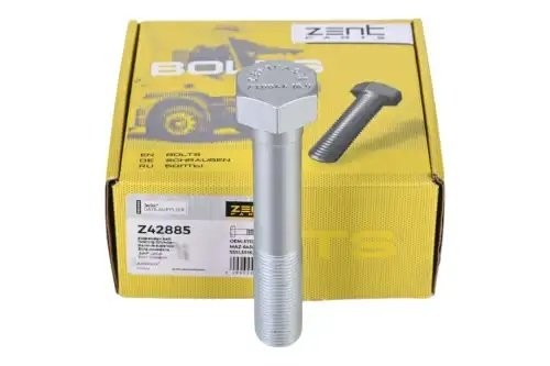 болт подвески! крепления штанги реактивной, М24х2х130-6Н\ MAZ -643068, 6303, 555 Z42885 ZENTPARTS