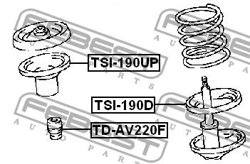 Отбойник амортизатора TD-AV220F TD-AV220F FEBEST