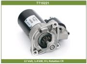 Стартер BMW 3 (E36,E46),5 (E39,E60),X3 (E83),X5 (E53) 12В 1.4кВт TESLA TECHNICS TT15221 TESLA TECHNICS