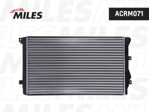 Радиатор (механическая сборка) AUDI A3 / VW GOLF 1.9TD 03- (NISSENS 65280A) ACRM ACRM071 MILES