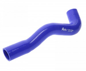 Патрубок ГАЗель Next дв.CUMMINS 2.8 радиатора верхний синий силикон MEGAPOWER 13016156 MEGA POWER