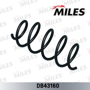 Пружина передней подвески OPEL VECTRA C 1.6/1.8 from chassis 41048790/48045598-  DB43160 MILES