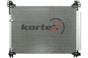 Радиатор кондиционера с ресивером  Toyota Highlander (13-) (LRAC 1943) KRD2201 KRD2201 KORTEX
