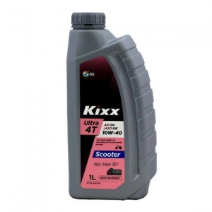 Масло моторное для 4-х тактных двигателей KIXX Ultra 4T SN/MB 10W40 п/синт.1л L5129AL1E1 KIXX