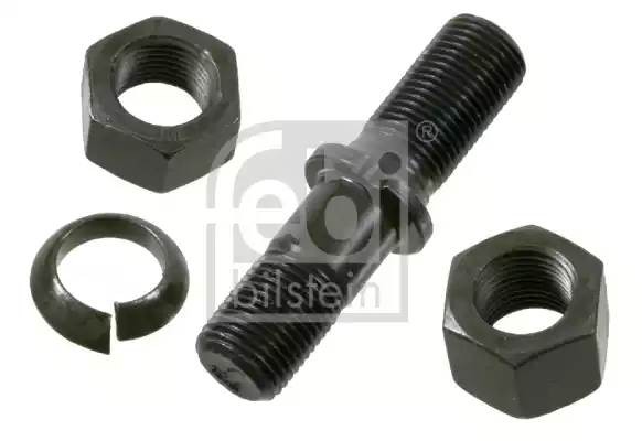 Шпилька колеса BPW SAF (M22x2,M22x2,L=97) в сборе (гайки 01280,01279,гровер 0124 04233 FEBI BILSTEIN