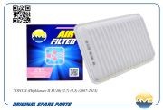 Фильтр воздушный TOYOTA Highlander II XU40, 2,7, 3,5, 2007-2013 AMDFA491 AMD.FA491 AMD
