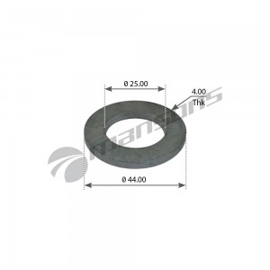шайба кронштейна рессоры! (м) D25xD44x4mm\ RVI 780630H MANSONS