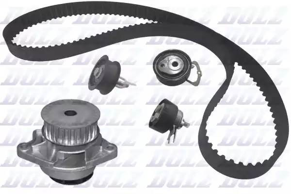 Комплект ГРМ с насосом SKODA FABIA I/II, VW GOLF V/VI 1.4 KD080 KD080 DOLZ