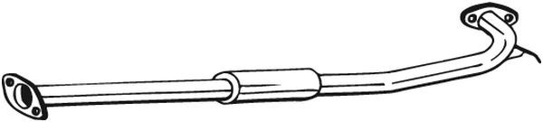 Глушитель NISSAN X-Trail (01-13) средняя часть BOSAL 284-259 BOSAL