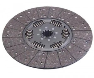 Диск сцепления КАМАЗ ведомый ZF16S151Д50 (аналог SACHS) MEGAPOWER 160-12-008 MEGA POWER