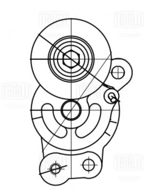 Ролик привод. ремня для а/м Mitsubishi Pajero Sport (15-) 2.4d (с натяж. мех.) г CM 5765 TRIALLI