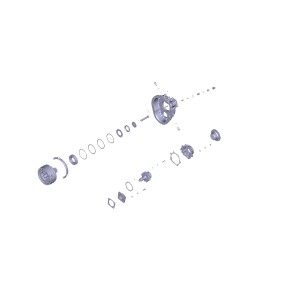 Цилиндр МАЗ управления демультипликатором ТМЗ 238М.1722020-50 YAMZ