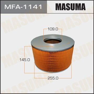 фильтр воздушный!\ Toyota Land Cruiser 4.2TD 98> MFA1141 MASUMA