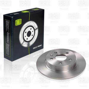 Диск торм. Chevrolet Cruze (09-)/Aveo T300 (11-) зад. d=268 R15 (окраш.) (DF 062 DF 062204 TRIALLI