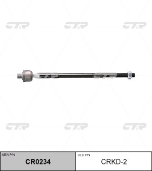 Тяга рулевая CHEVROLET Nibura (99-03) левая/правая CTR CR0234 CTR