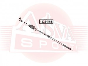 ТЯГА РУЛЕВАЯ 1222GSE 1222-GSE ASVA