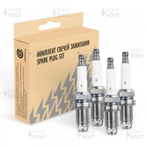 Комплект свечей зажигания для автомобилей Renault Logan (04-)/Sandero (07-) K7M  VSP 0023 START VOLT