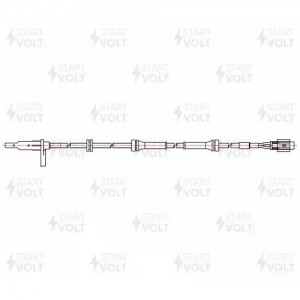 Датчик ABS для а/м Nissan X-Trail T31 (07-)/Renault Koleos (07-) перед. кол. (VS VSABS1416 START VOLT
