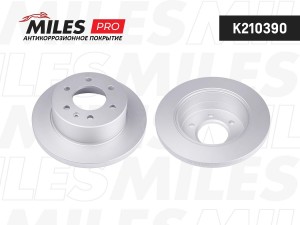 Диск тормозной (серия PRO с антикоррозионным покрытием) MERCEDES SPRINTER/VW CRA K210390 MILES