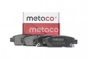 Колодки тормозные задние дисковые к-кт 3010088 3010088 METACO