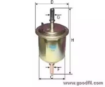 Фильтр топливный FG606 FG 606 GOODWILL
