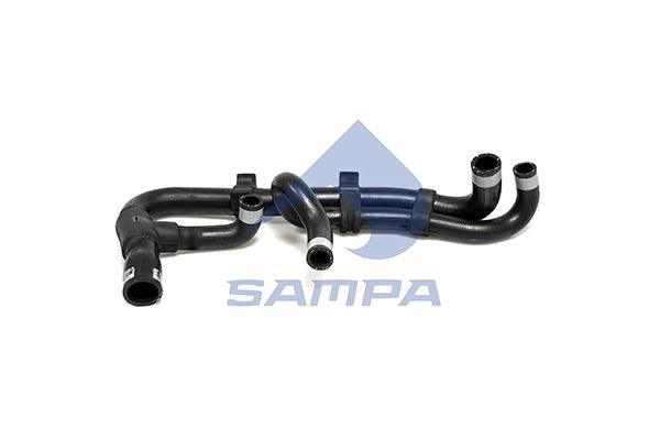 Патрубок радиатора 040431 SAMPA