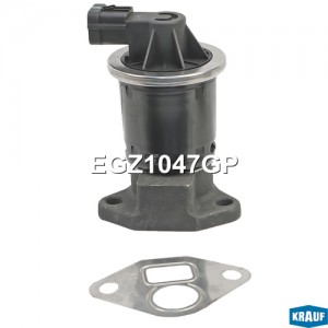 Клапан CHEVROLET Lacetti (03-) рециркуляции отработанных газов (EGR) KRAUF EGZ1047GP KRAUF