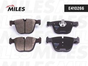 Колодки тормозные задние (без датчика) (Смесь Low-Metallic) (BMW E60/E61/E65/E66 E410266 MILES