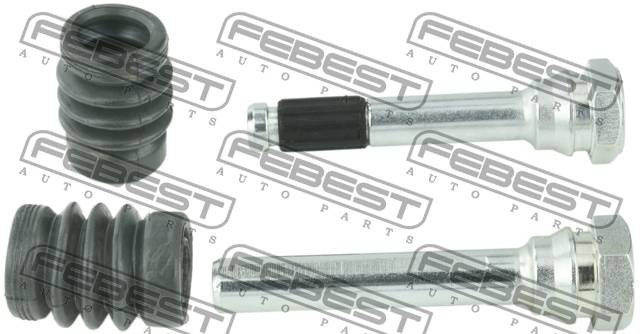 Втулка направляющая передн суппорта OPEL ASTRA J (компл-2шт) 1874-ASJF-KIT 1874-ASJF-KIT FEBEST