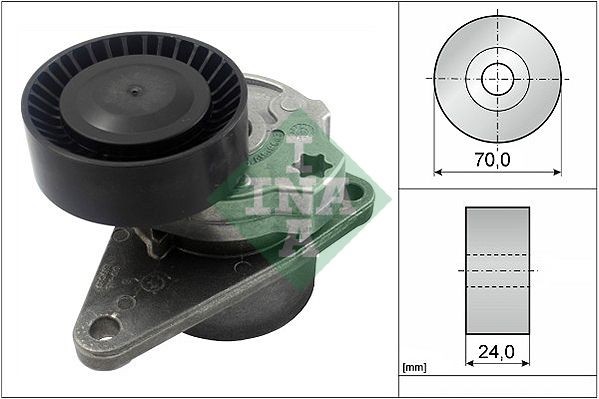 Натяжитель ремня VOLVO S40/S60/S80 534010310 534010310 INA