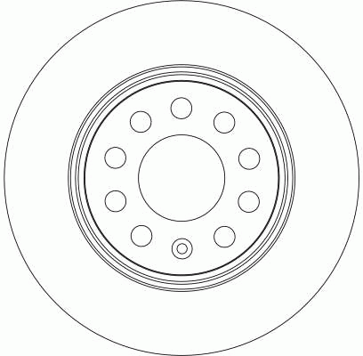 VW GOLF V/AUDI A3 [8P] 280*22 DF4294 TRW