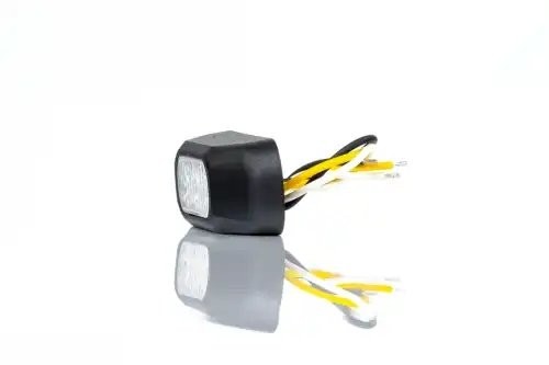 фонарь сигнальный! LED желтый, 84,2x28,2 с проводом 0,25м\ Universal FT210LED FRISTOM