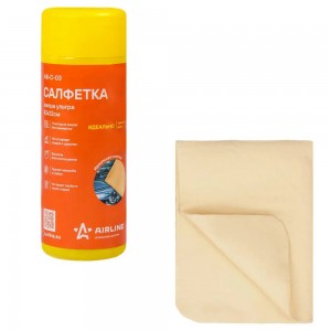 Салфетка замша ультра синтетическая ULTRA CHAMOIS (40*32 см) AB-C-03 AB-C-03 AIRLINE