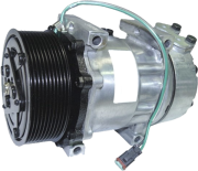компрессор кондиционера!со шкивом 24V d123 8пазов\Scania 4 Serie 87-55002-SX STELLOX