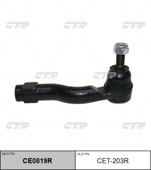 Наконечник рулевой тяги TOYOTA Avensis (01-09) правый CTR CE0819R CTR