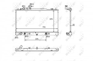 MAZDA 6 (GH) (2007>) АКПП 58561 NRF