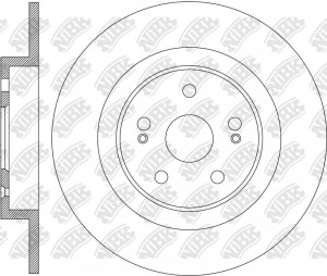 Диск тормозной CHERY Tiggo 8 Pro,Tiggo 8 Pro MAX JAECOO J7 (23-) задниий (1шт.)  RN2656 NIBK