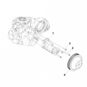 Шкив вентилятора 33104 Cummins ISF 3.8 (Haffen) 0506 HAFFEN