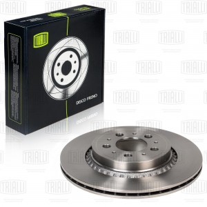 Диск торм. Volvo XC90 (02-) зад. d=308 (окраш.) (DF 106114)  2шт DF 106114 TRIALLI