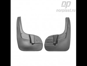 Брызговик RENAULT Logan (L52) (14-) Sandero (B52) (14-) передний комплект NORPLA NPL-BR-69-24F NORPLAST