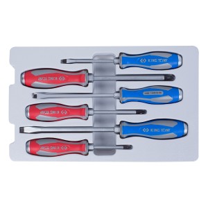 набор отверток! силовые, 6 предметов\ 30206MR KING TONY